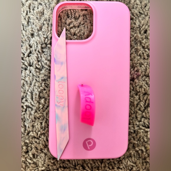 Loopy Case Vibrant Pink Phone Cover - Picture 1 of 2
